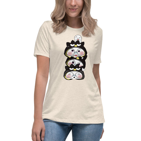 Ben-E Maru Stack Women's Relaxed T-Shirt