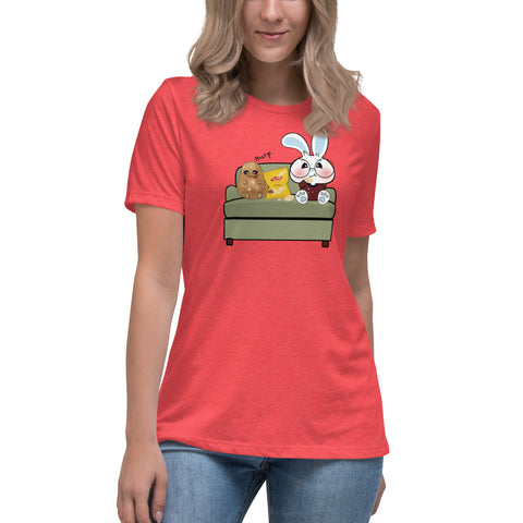 Ben-E Couch Potato Women's Relaxed T-Shirt