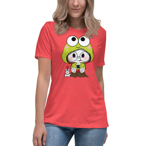 Ben-E Frog Musubi Women's Relaxed T-Shirt