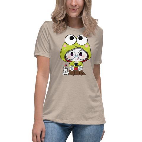Ben-E Frog Musubi Women's Relaxed T-Shirt