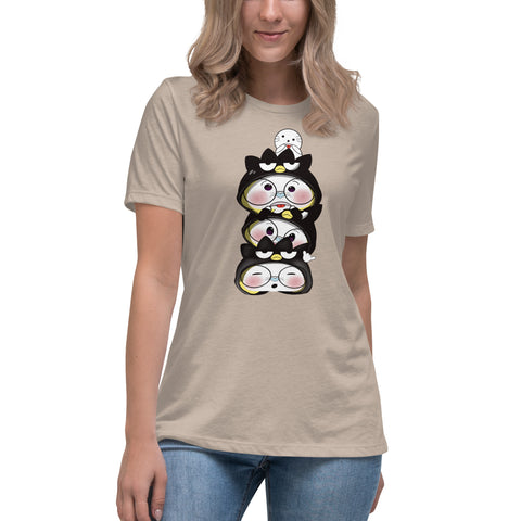 Ben-E Maru Stack Women's Relaxed T-Shirt