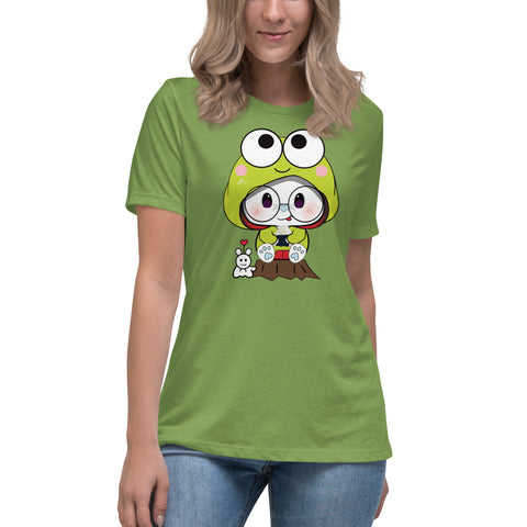 Ben-E Frog Musubi Women's Relaxed T-Shirt