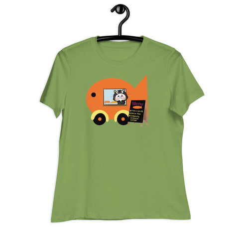 Ben-E Cat Fish Truck Women's Relaxed T-Shirt