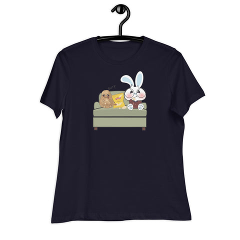 Ben-E Couch Potato Women's Relaxed T-Shirt