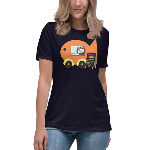 Ben-E Cat Fish Truck Women's Relaxed T-Shirt