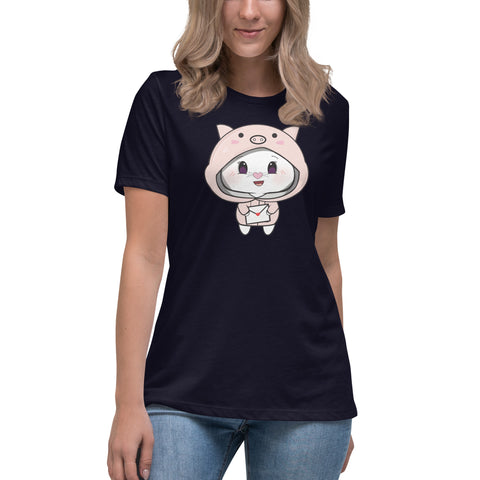 Bon-E Pig Chums Women's Relaxed T-Shirt