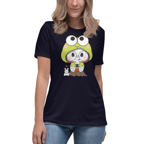 Ben-E Frog Musubi Women's Relaxed T-Shirt