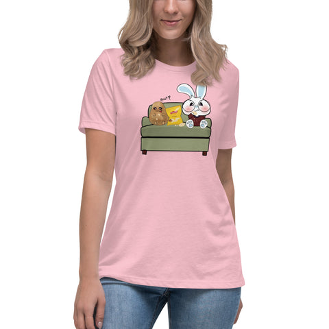Ben-E Couch Potato Women's Relaxed T-Shirt