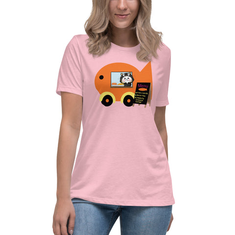 Ben-E Cat Fish Truck Women's Relaxed T-Shirt