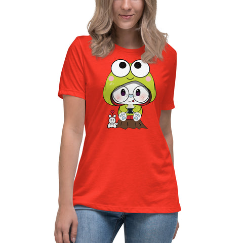 Ben-E Frog Musubi Women's Relaxed T-Shirt