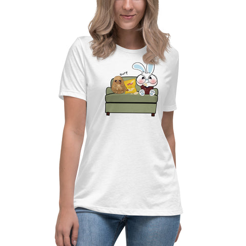 Ben-E Couch Potato Women's Relaxed T-Shirt
