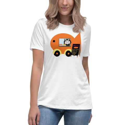 Ben-E Cat Fish Truck Women's Relaxed T-Shirt